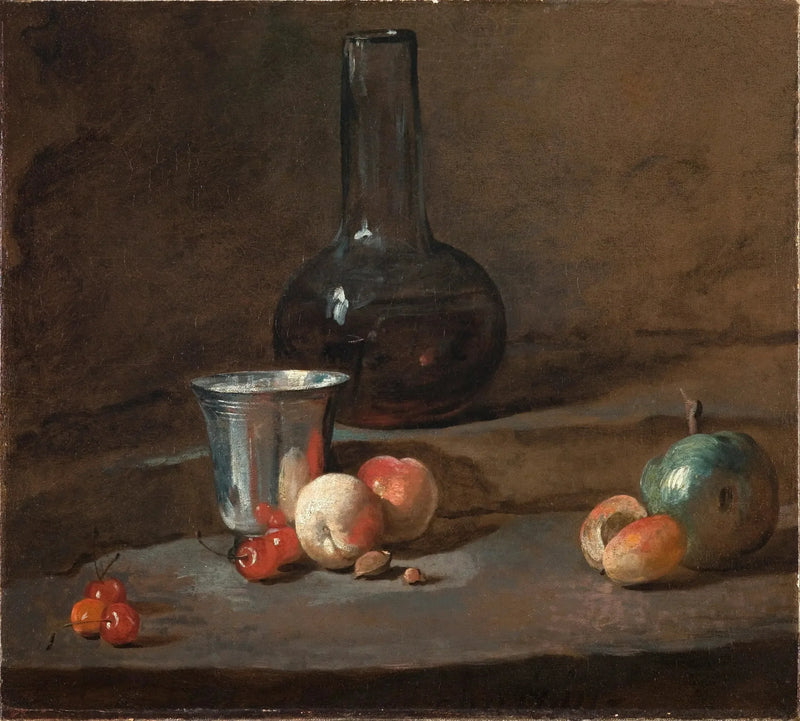 O Copo de Prata - Jean Simeón Chardin