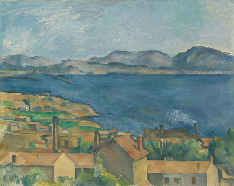 O Golfo de Marselha visto de l'Estaque - Paul Cézanne