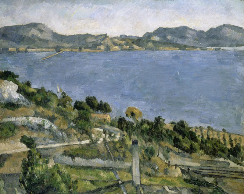 O Golfo de Marselha visto de l'Estaque - Paul Cézanne