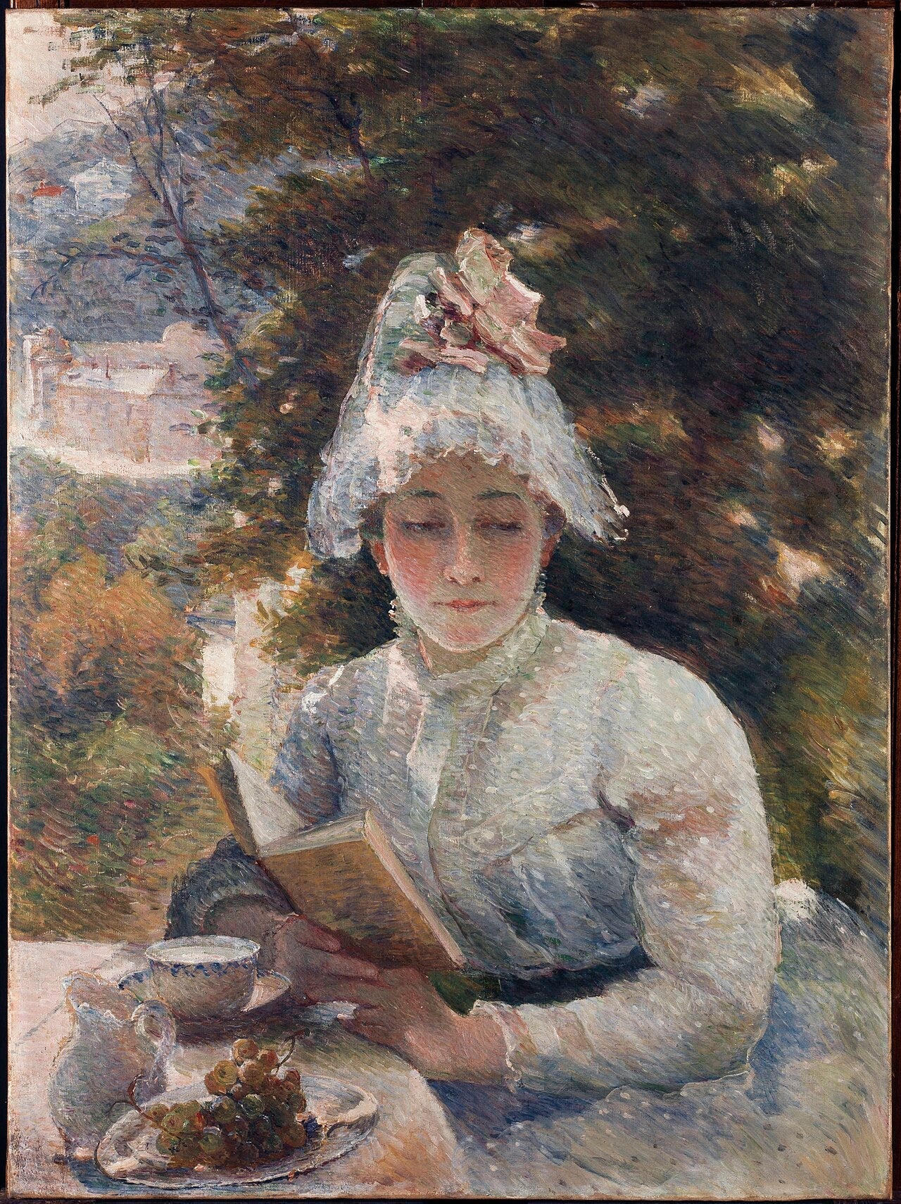 Le Goûter - Marie Bracquemond image 1 copie de tableau peinte à la main