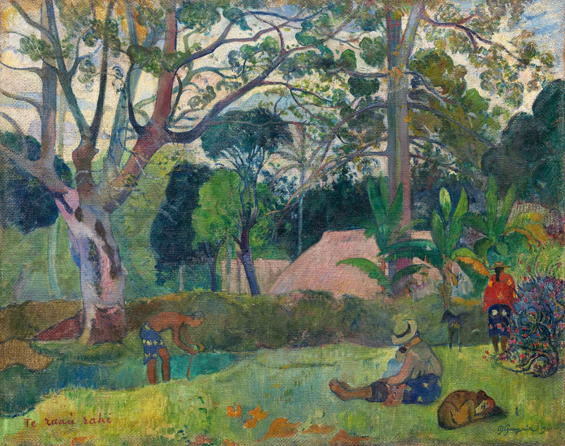 A Grande Árvore III - Paul Gauguin