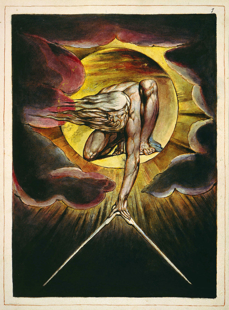 O Grande Arquiteto - William Blake