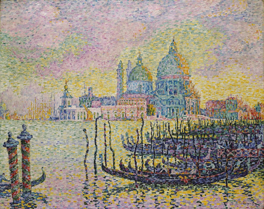 O Grande Canal em Veneza - Paul Signac
