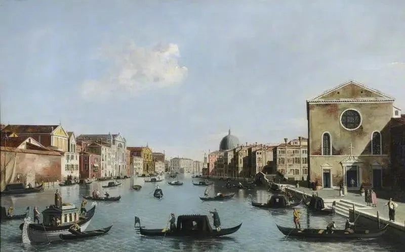 O Grande Canal, Veneza - Canaletto