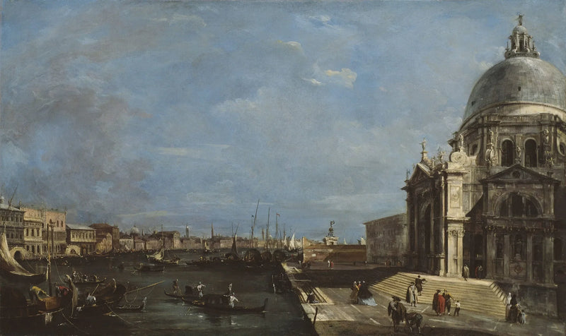 O Grande Canal, Veneza - Francesco Guardi