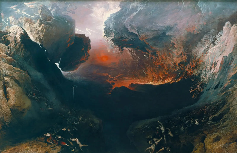 O grande dia da ira de Deus - John Martin
