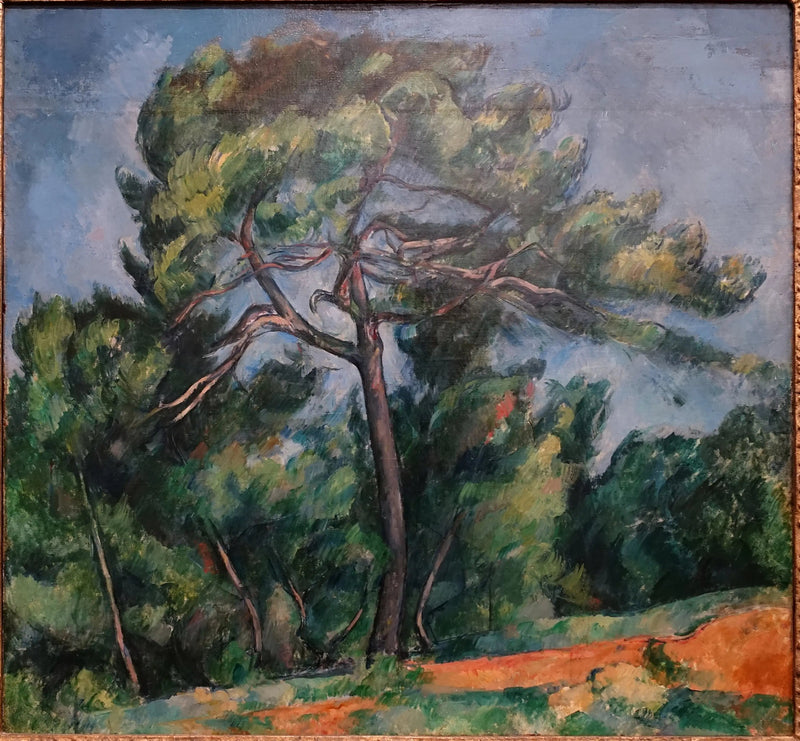 O Grande Pinheiro - Paul Cézanne