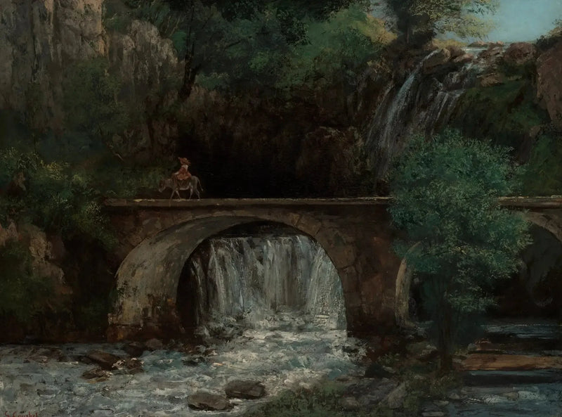 A Grande Ponte - Gustave Courbet