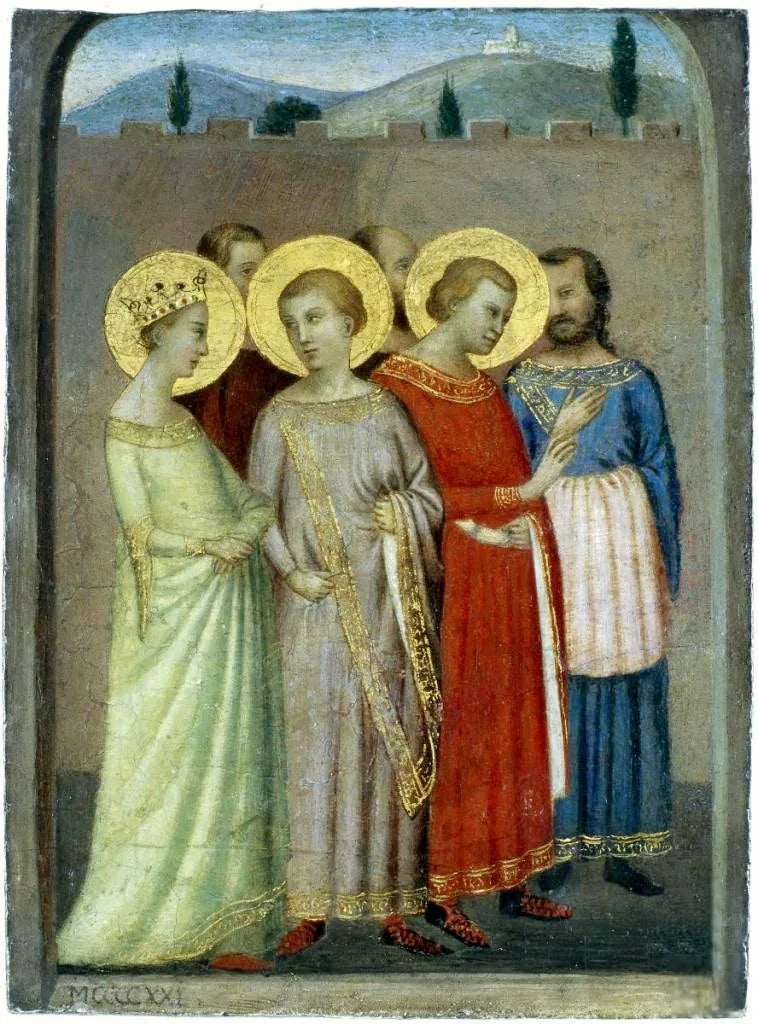 O Grupo de santos. - Bernardo Daddi