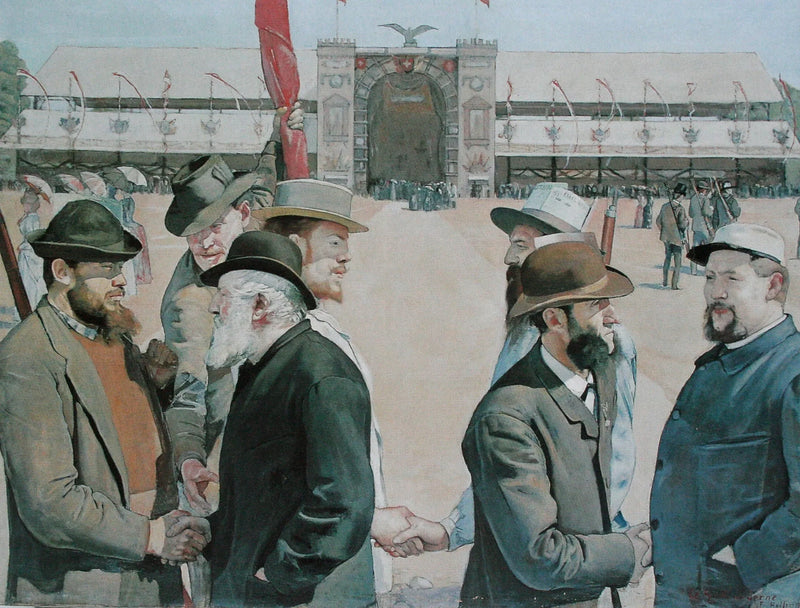 Le Grütli moderno - Ferdinand Hodler