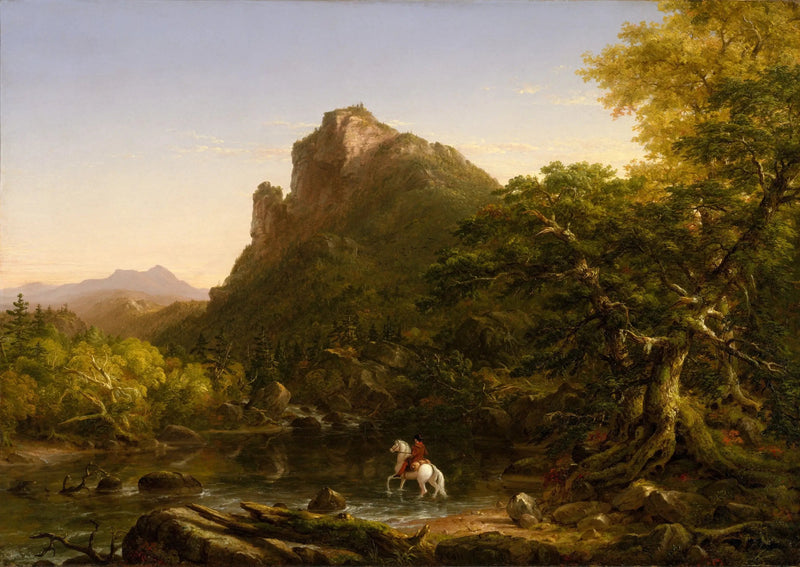 O Passagem de Água na Montanha - Thomas Cole