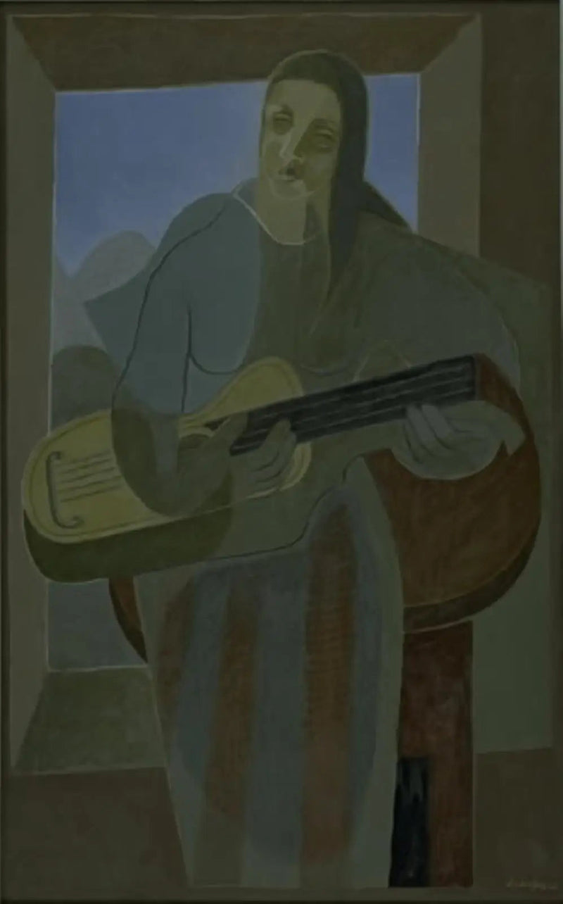 O guitarrista - Juan Gris