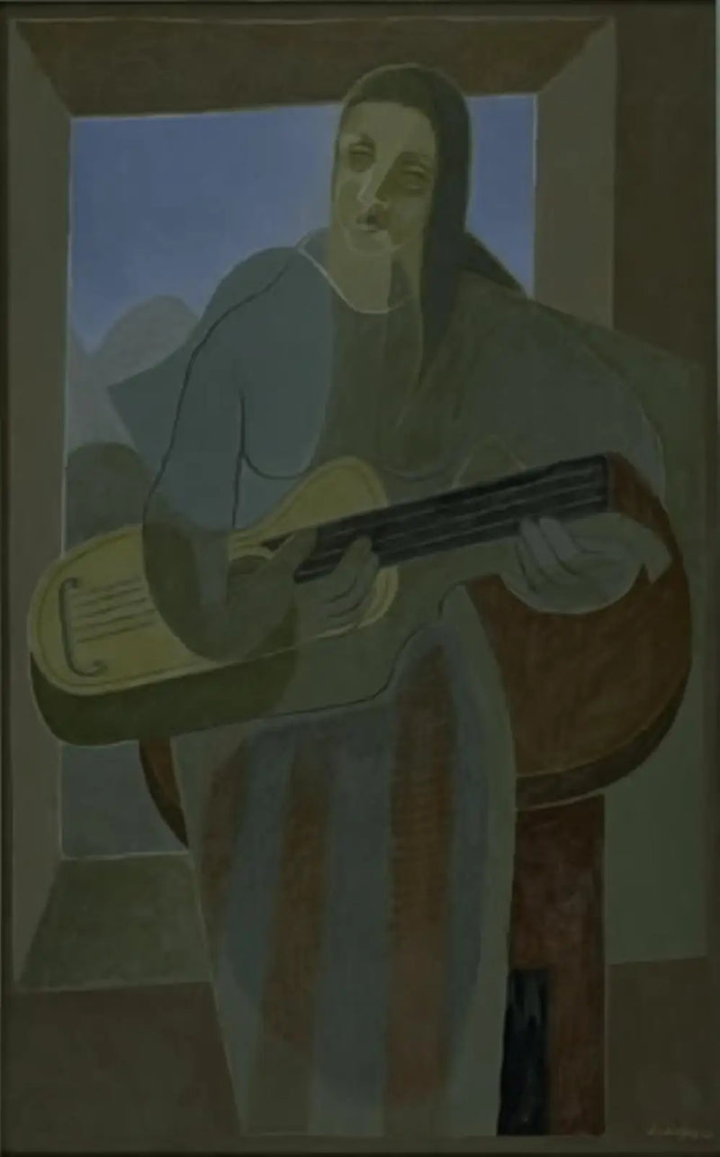 O guitarrista - Juan Gris