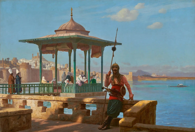 O Harém no quiosque - Jean-Léon Gérôme