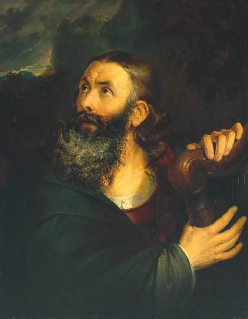 O Harpista - Edwin Henry Landseer