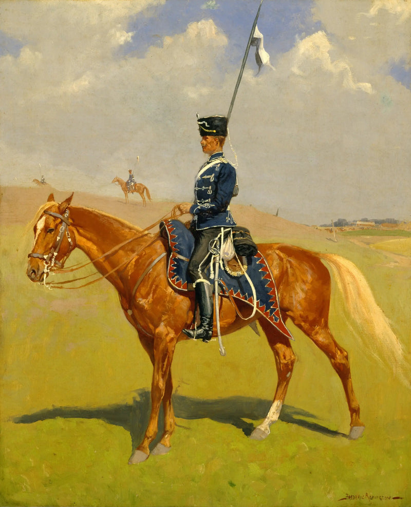 O Hussardo - Frederic Remington