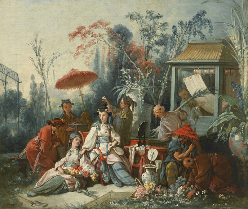 O Jardim Chinês - François Boucher