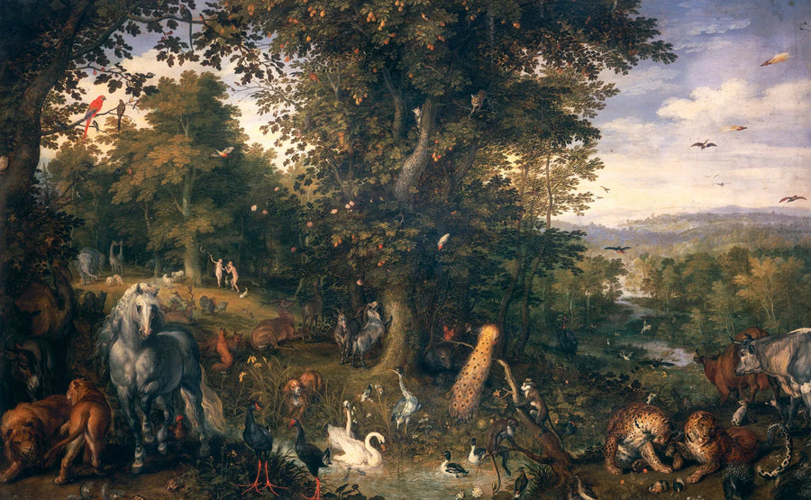 Le jardin d'Éden - Jan Brueghel l'Ancien