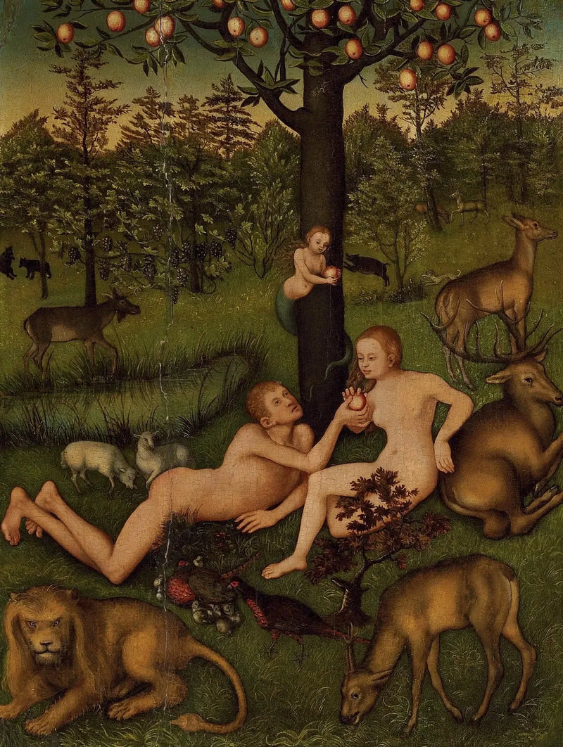 O Jardim do Éden - Lucas Cranach, o Velho