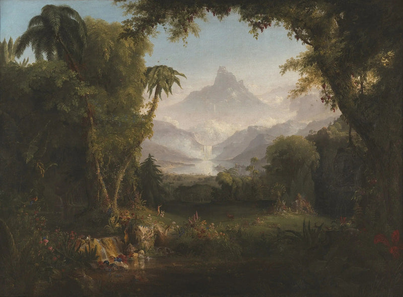 O Jardim do Éden - Thomas Cole