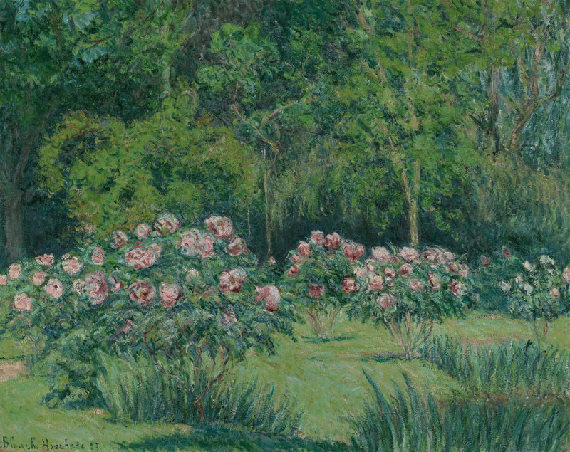 O jardim de Giverny - Blanche Hoschede Monet
