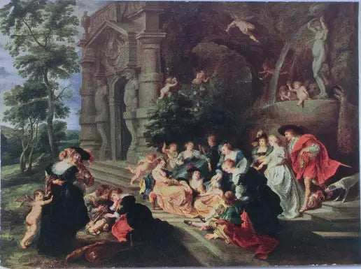 O jardim do amor - Peter Paul Rubens