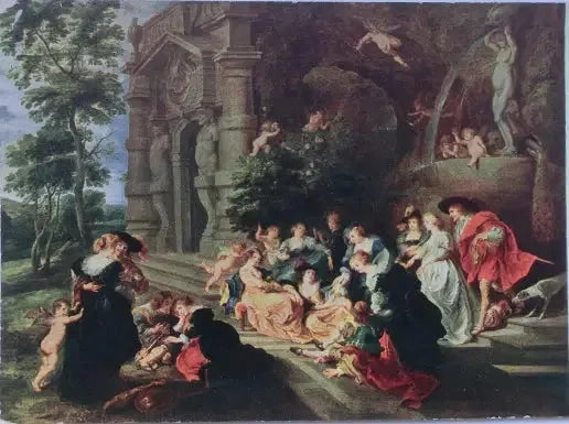 O jardim do amor - Peter Paul Rubens
