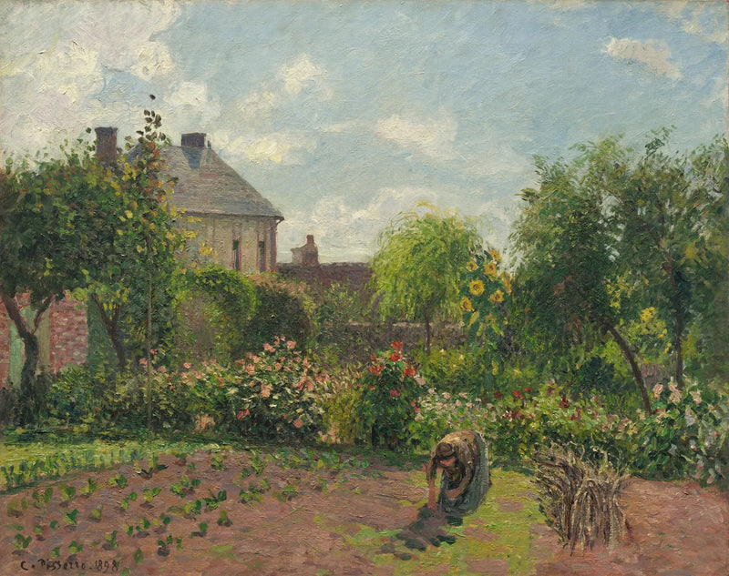 O Jardim do Artista em Eragny - Camille Pissarro