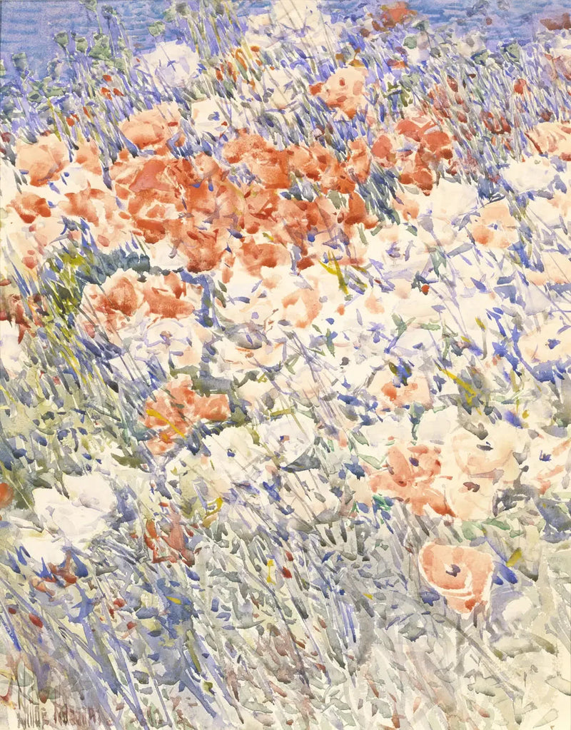 O jardim da ilha - Childe Hassam