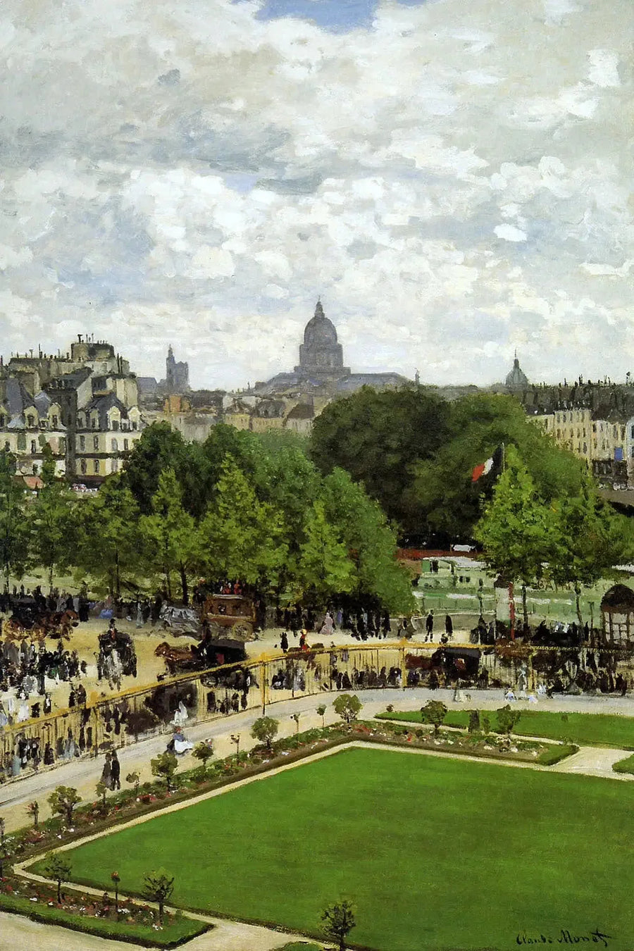 O Jardim da Infanta - Claude Monet