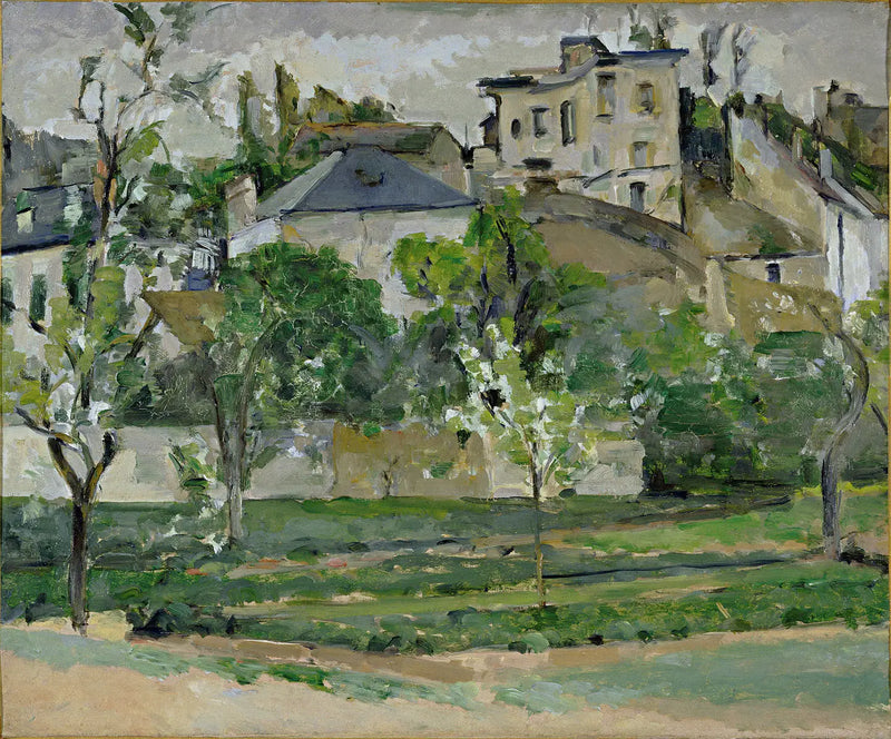 O Jardim de Maubuisson, Pontoise - Paul Cézanne