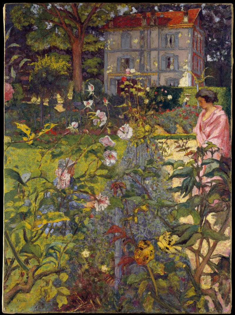 O Jardim de Vaucresson - Édouard Vuillard