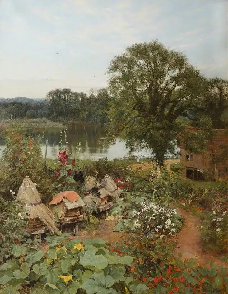 O jardim do moleiro - Edward Wilkins Waite