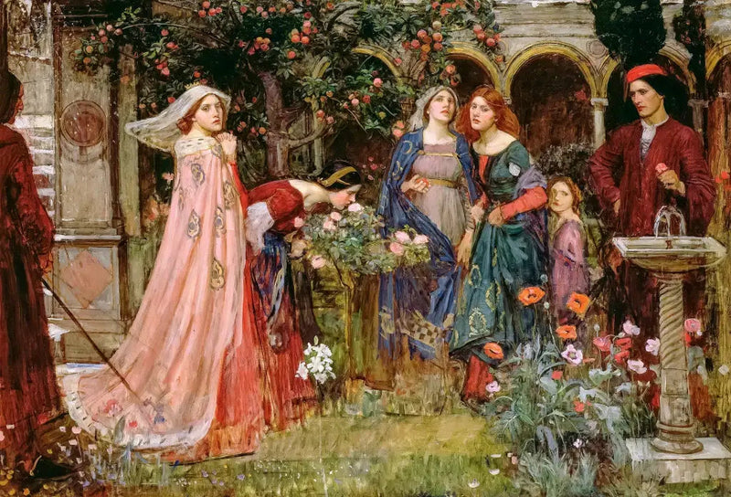 O jardim encantado - John William Waterhouse