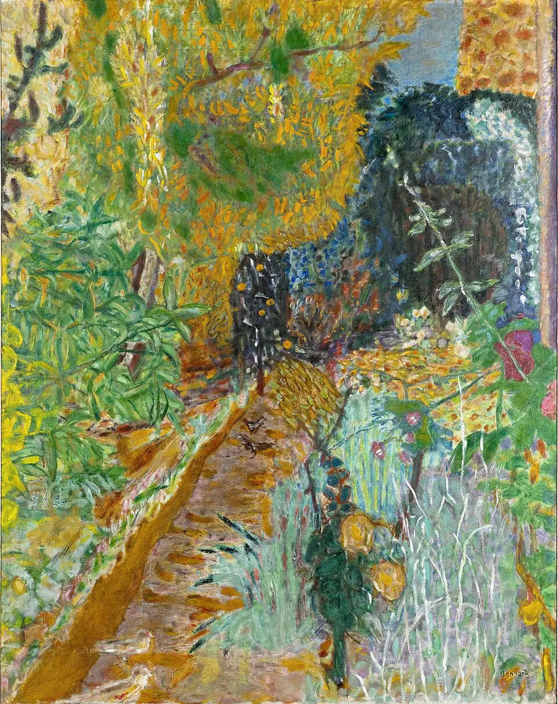 O jardim - Pierre Bonnard