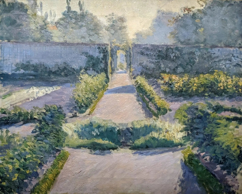 O jardim hortícola, Yerres - Gustave Caillebotte