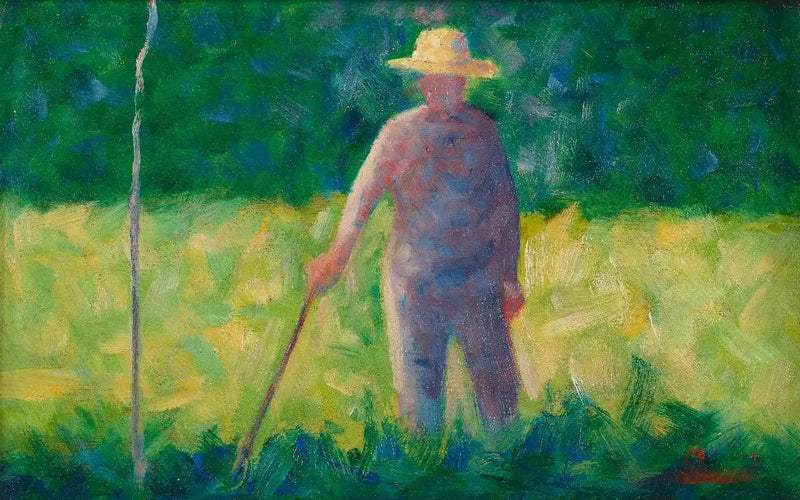O jardineiro - Georges Seurat