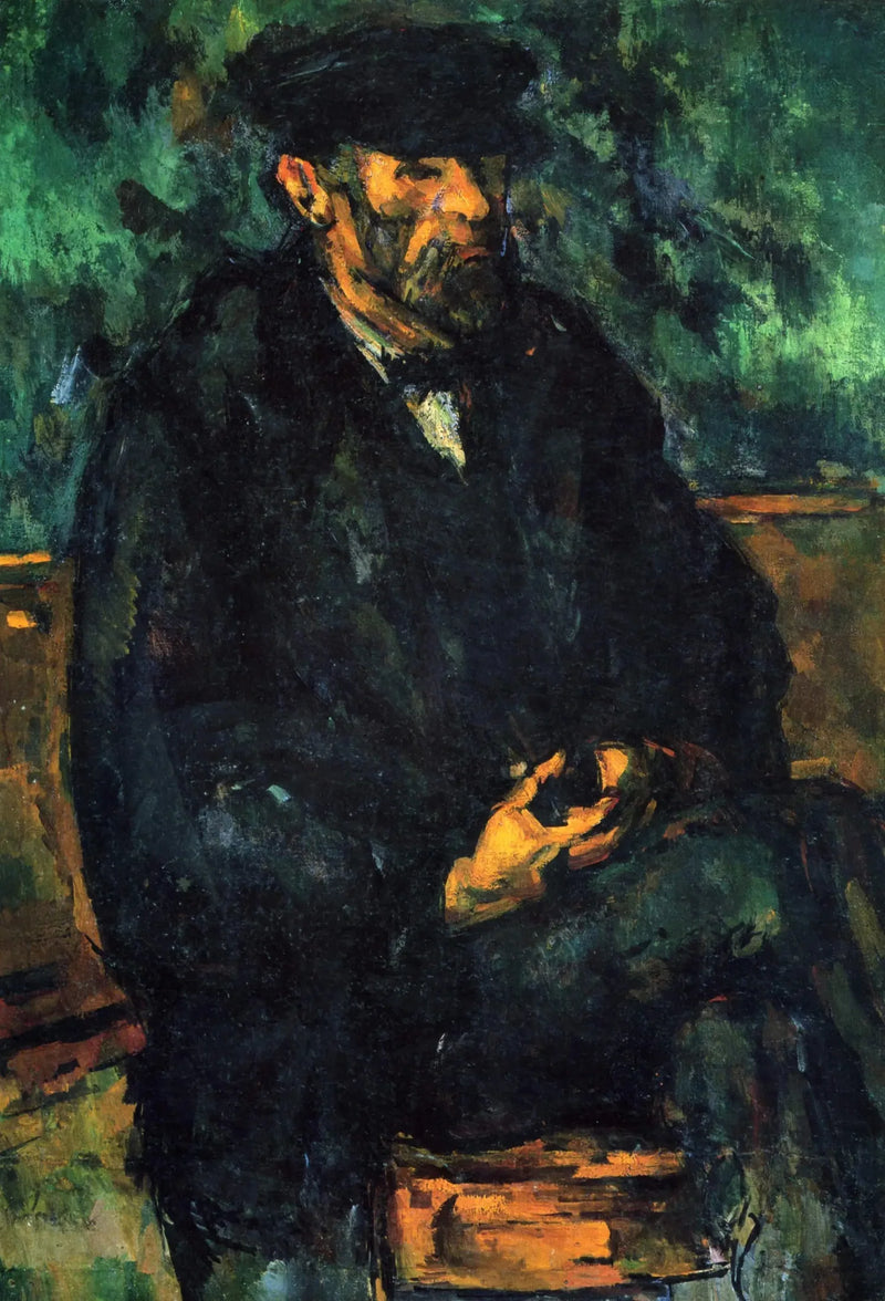 O jardineiro Vallier - Paul Cézanne