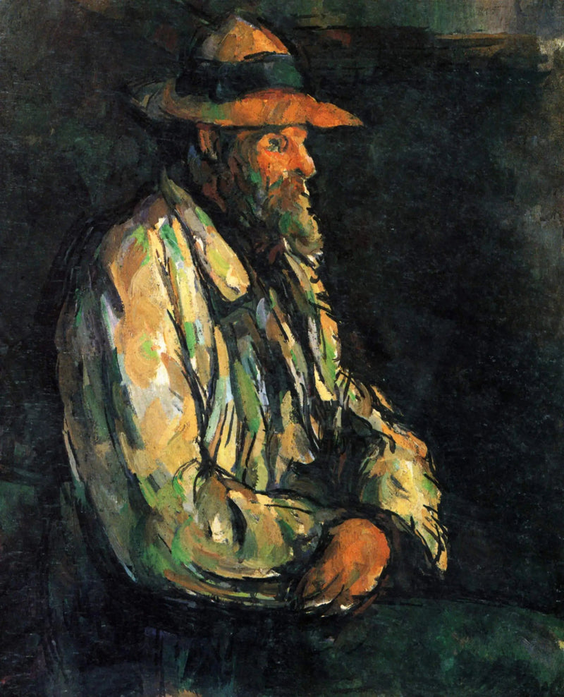 O Jardineiro Vallier - Paul Cézanne