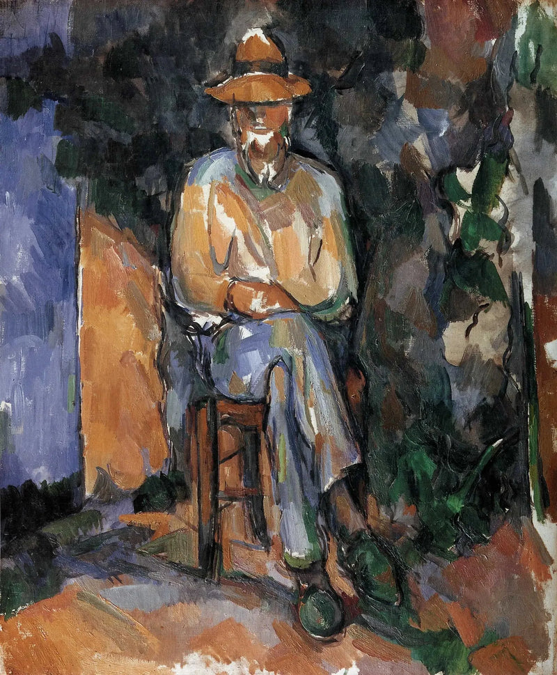 O Jardineiro Vallier - Paul Cézanne