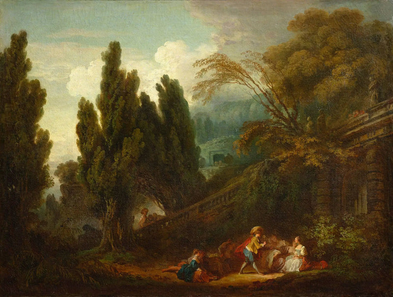 O Jogo da Paleta - Jean-Honoré Fragonard