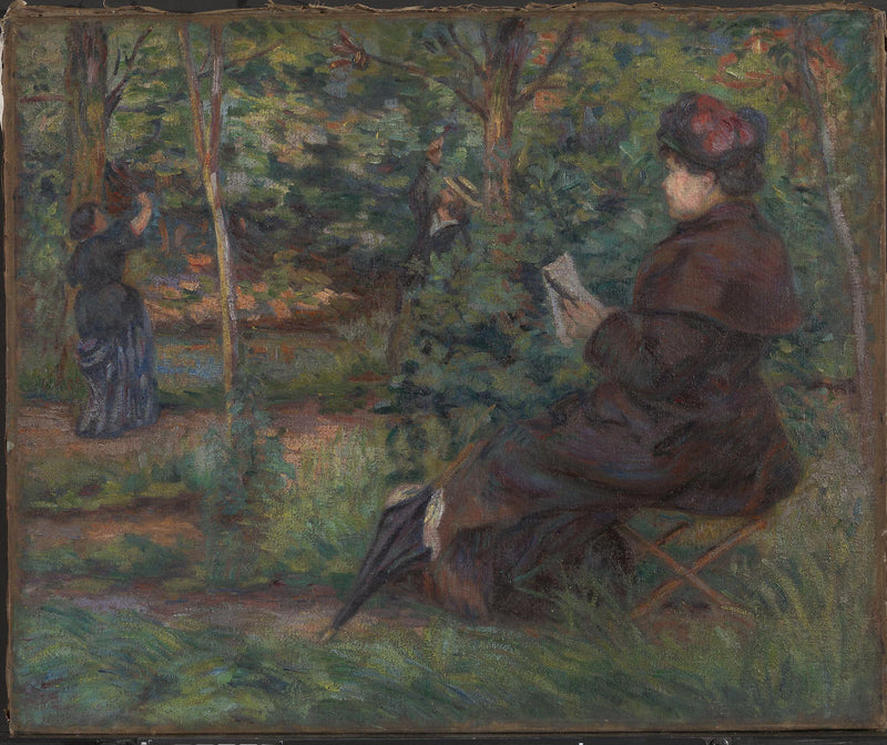 O conjunto de raquetes - Armand Guillaumin