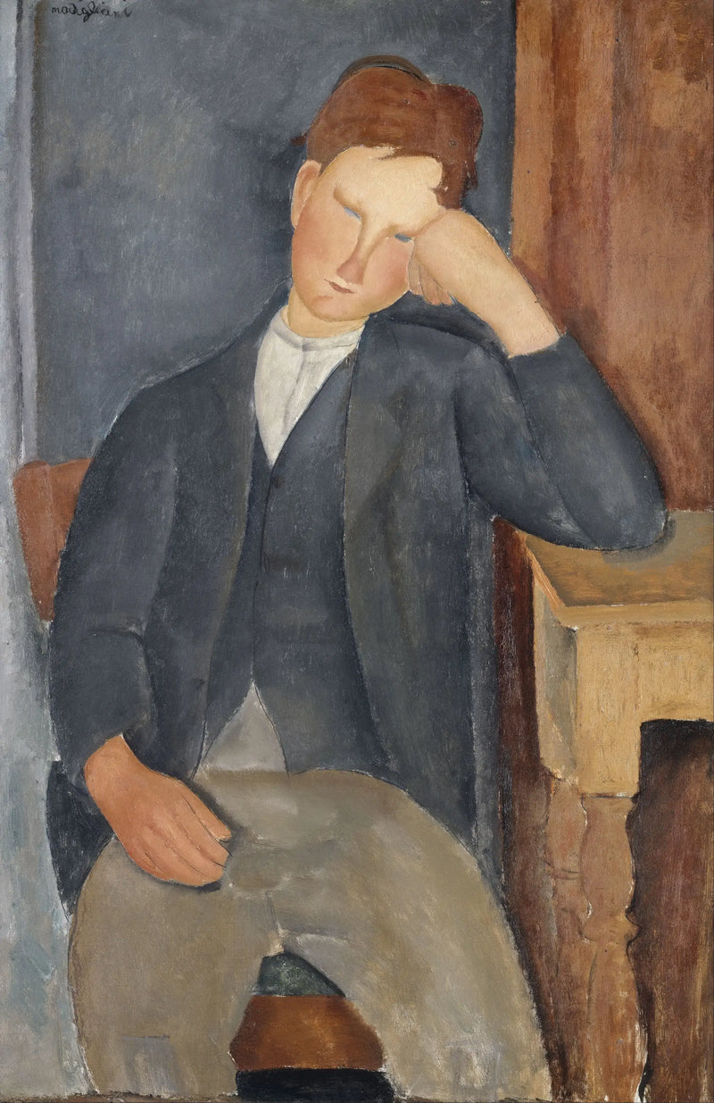 O Jovem Aprendiz - Amedeo Modigliani