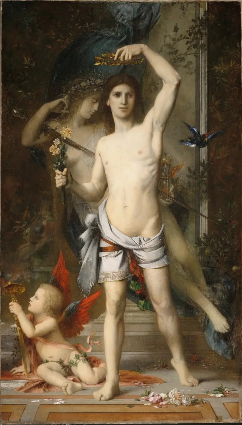 O Jovem Homem e a Morte - Gustave Moreau