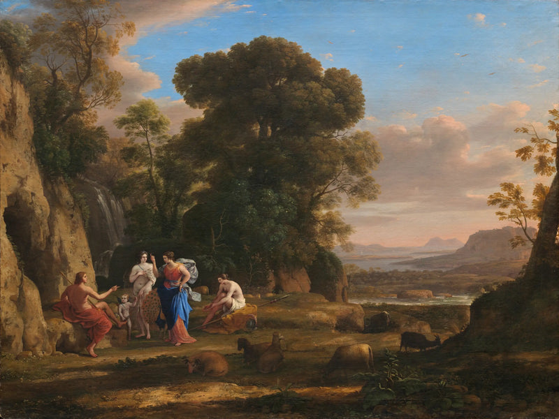 O Julgamento de Páris - Claude Lorrain