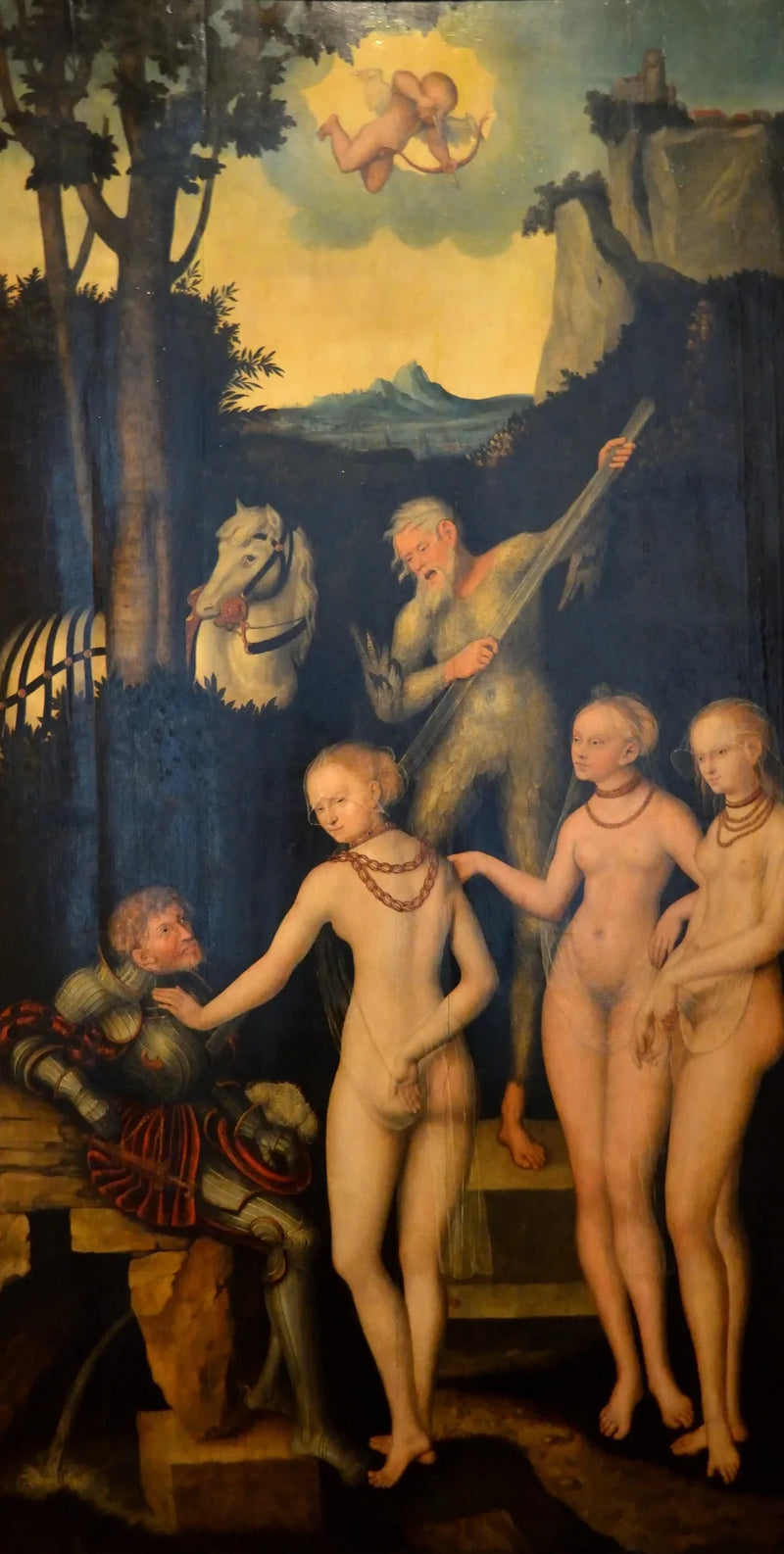 O Julgamento de Páris - Lucas Cranach, o Velho