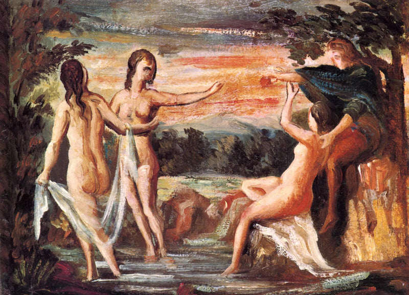 O Julgamento de Páris - Paul Cézanne