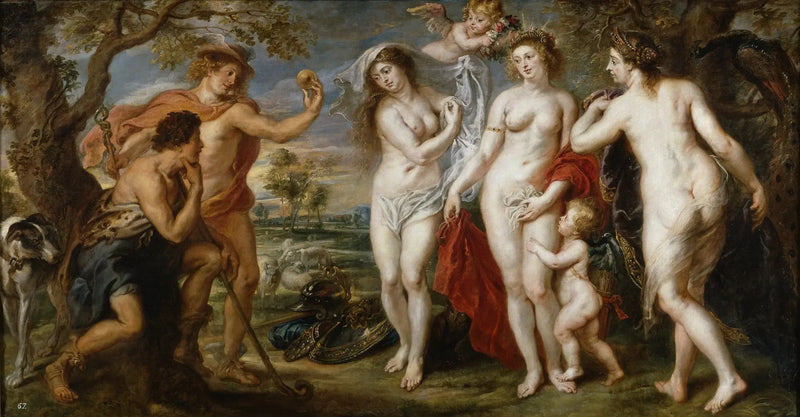 O Julgamento de Páris - Peter Paul Rubens