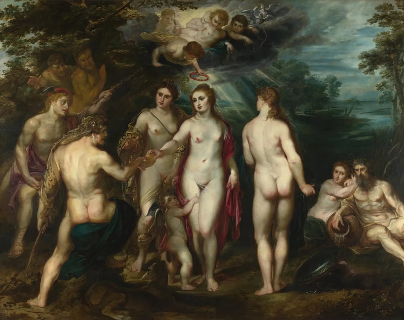 O Julgamento de Páris - Peter Paul Rubens