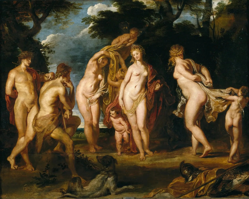 O Julgamento de Páris - Peter Paul Rubens